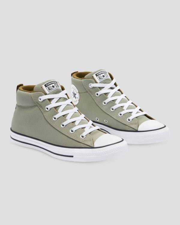 Zapatillas Altas Converse Chuck Taylor All Star Calle Light Field Surplus Tenis Verde | CV-483RDJ