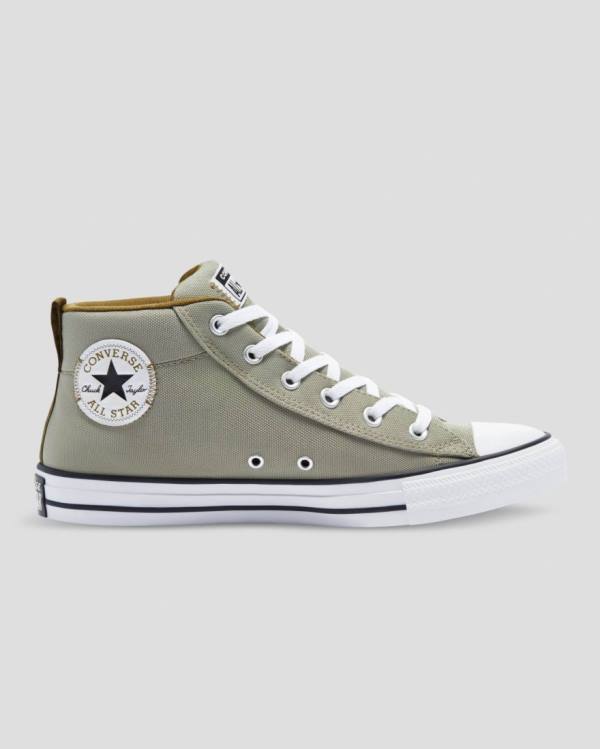 Zapatillas Altas Converse Chuck Taylor All Star Calle Light Field Surplus Tenis Verde | CV-483RDJ