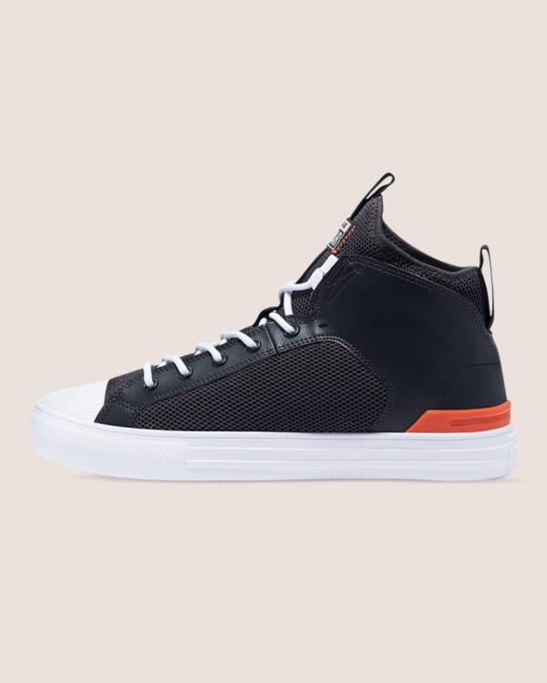 Zapatillas Altas Converse Chuck Taylor All Star Summer Daze Ultra Tenis Negras | CV-516LOM