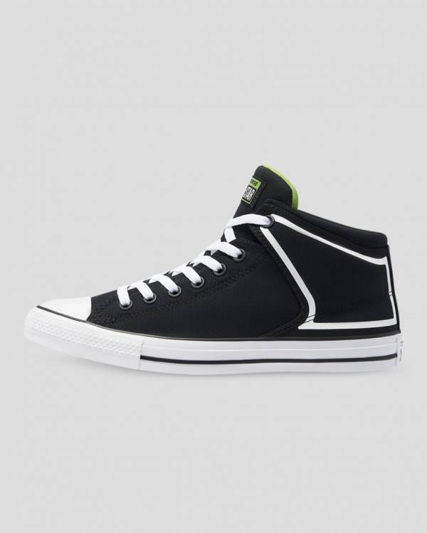 Zapatillas Altas Converse Chuck Taylor All Star High Calle Dramatic Nights Tenis Negras | CV-569DYW