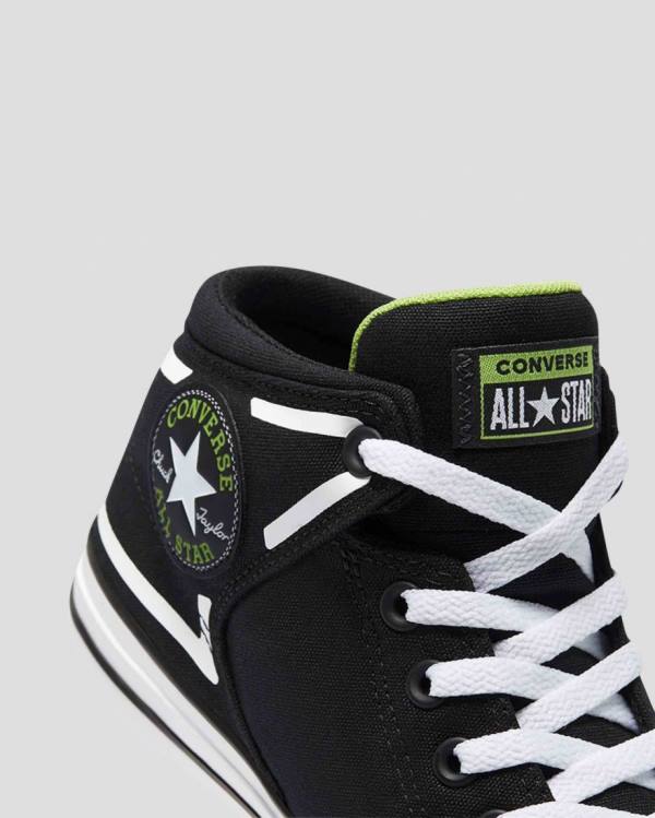 Zapatillas Altas Converse Chuck Taylor All Star High Calle Dramatic Nights Tenis Negras | CV-569DYW