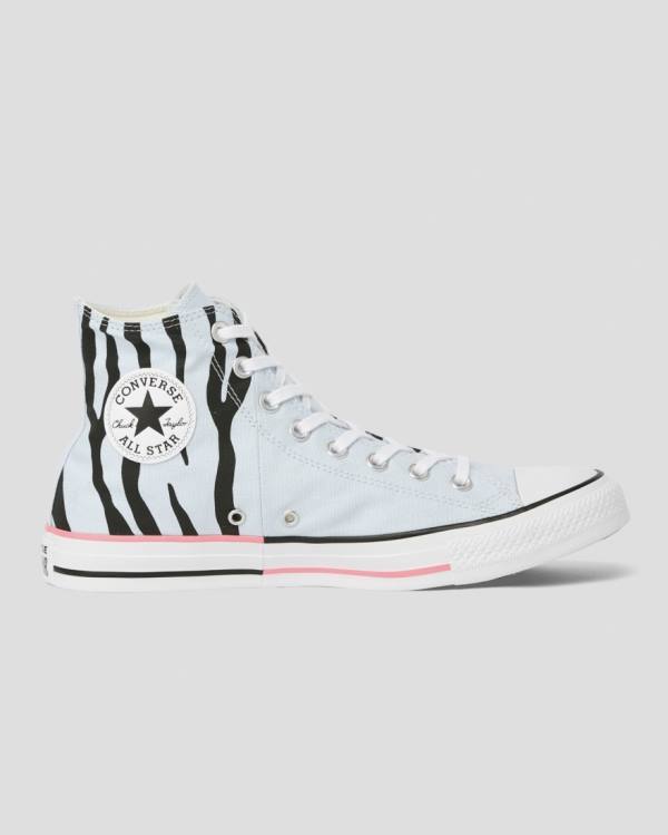 Zapatillas Altas Converse Chuck Taylor All Star Sun Blocked Icon Print Tenis Azules | CV-603MDJ