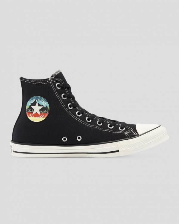 Zapatillas Altas Converse Chuck Taylor All Star National Parks Patch Tenis Negras | CV-730UNW