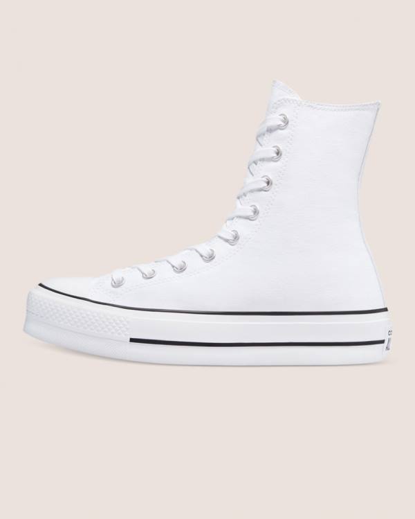 Zapatillas Altas Converse Chuck Taylor All Star Lift X Tenis Blancas | CV-759WMS