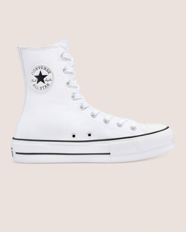 Zapatillas Altas Converse Chuck Taylor All Star Lift X Tenis Blancas | CV-759WMS