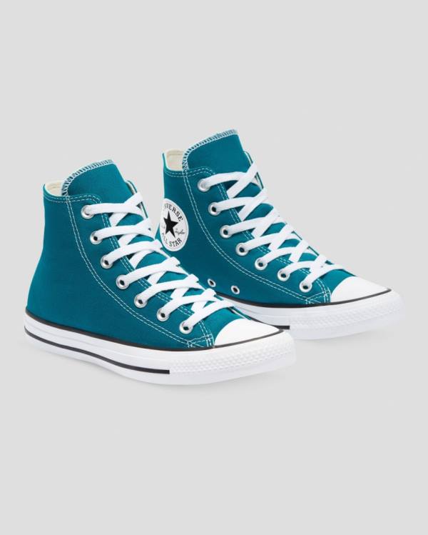 Zapatillas Altas Converse Chuck Taylor All Star Seasonal Tenis Azules | CV-763CIY