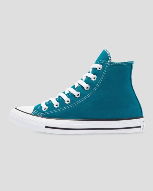 Zapatillas Altas Converse Chuck Taylor All Star Seasonal Tenis Azules | CV-763CIY