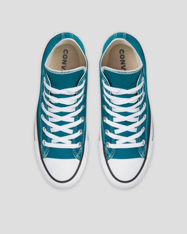 Zapatillas Altas Converse Chuck Taylor All Star Seasonal Tenis Azules | CV-763CIY