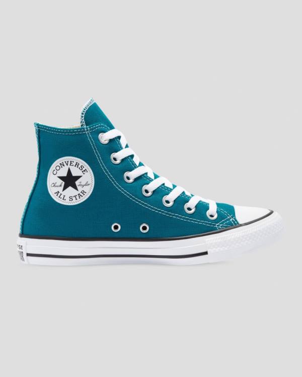 Zapatillas Altas Converse Chuck Taylor All Star Seasonal Tenis Azules | CV-763CIY