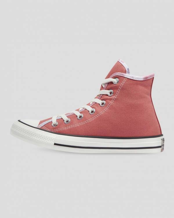 Zapatillas Altas Converse Chuck Taylor All Star Festival Tenis Rosas | CV-807PTG