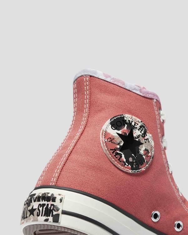 Zapatillas Altas Converse Chuck Taylor All Star Festival Tenis Rosas | CV-807PTG