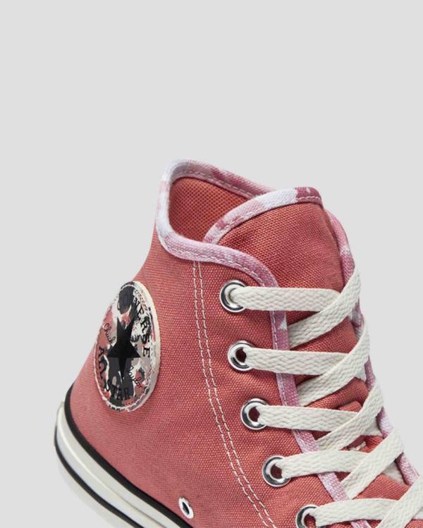 Zapatillas Altas Converse Chuck Taylor All Star Festival Tenis Rosas | CV-807PTG