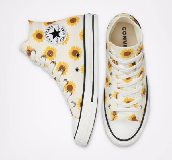 Zapatillas Altas Converse Chuck Taylor All Star Summer Spirit Tenis Marrones | CV-960WHL