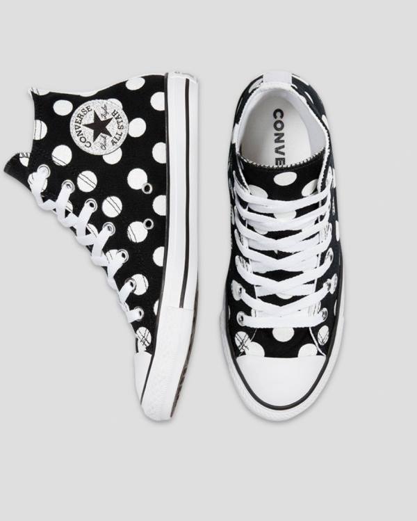 Zapatillas Altas Converse Chuck Taylor All Star Glitter Shine Tenis Negras | CV-964ISZ