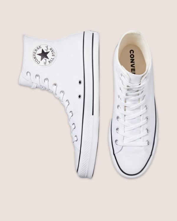 Zapatillas Altas Converse Chuck Taylor All Star Lift X- Tenis Blancas | CV-978RDT