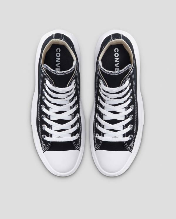 Zapatillas Altas Converse Chuck Taylor Move Plataforma Tenis Negras | CV-821SFL