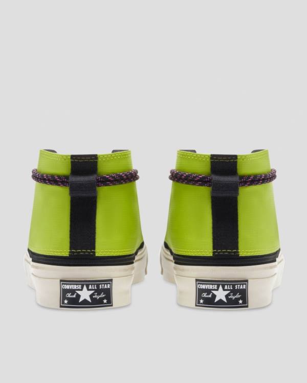 Zapatillas Altas Converse Deck Star Zip Tenis Verde | CV-216ZSU