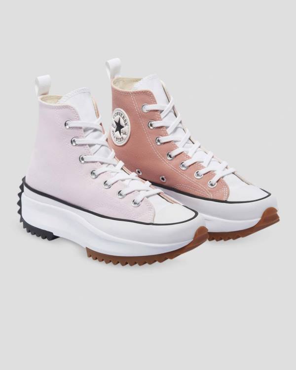 Zapatillas Altas Converse Run Star Hike Tenis Rosas | CV-310NSY