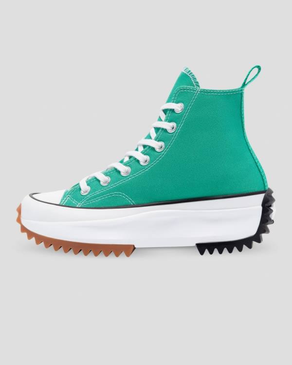 Zapatillas Altas Converse Run Star Hike Seasonal Colour Tenis Verde | CV-458SJM