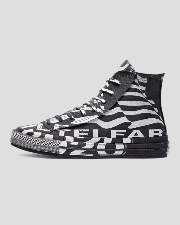 Zapatillas Altas Converse Telfar Chuck 70 Tenis Negras | CV-632YRD