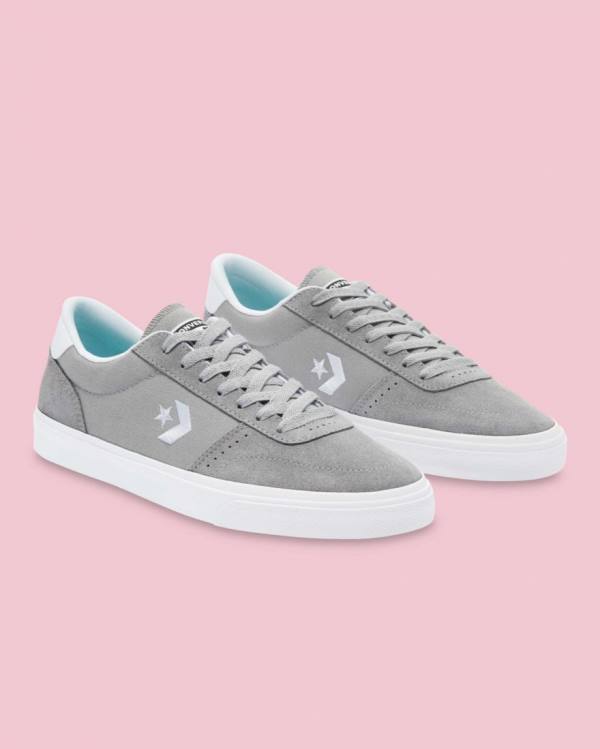 Zapatillas Bajas Converse Boulevard Tenis Gris | CV-405DVB