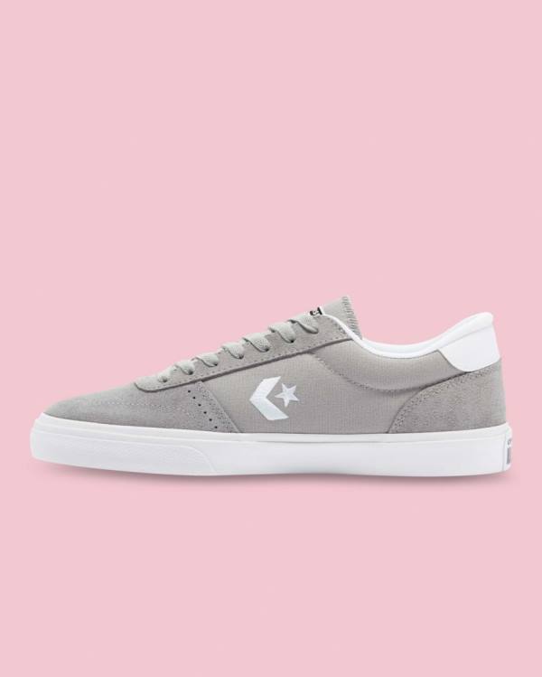 Zapatillas Bajas Converse Boulevard Tenis Gris | CV-405DVB