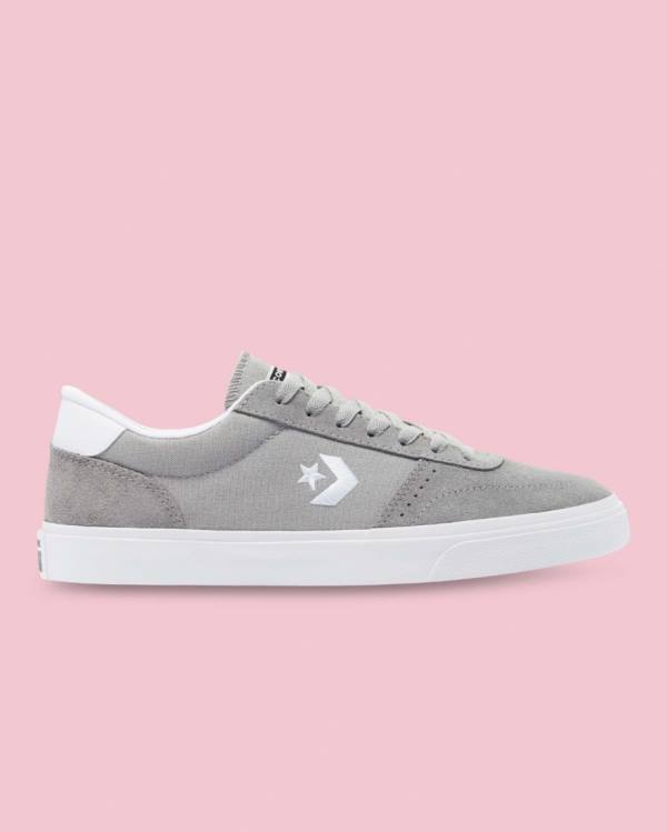 Zapatillas Bajas Converse Boulevard Tenis Gris | CV-405DVB