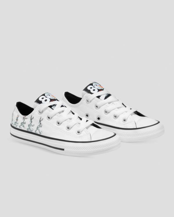 Zapatillas Bajas Converse Bugs Bunny Chuck Taylor All Star Tenis Blancas | CV-502XJT