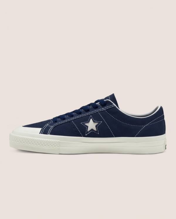 Zapatillas Bajas Converse CONS Alexis Sablone One Star Pro Gamuza Tenis Azules | CV-796RFZ