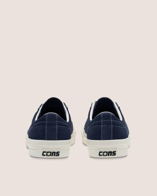 Zapatillas Bajas Converse CONS Alexis Sablone One Star Pro Gamuza Tenis Azules | CV-796RFZ