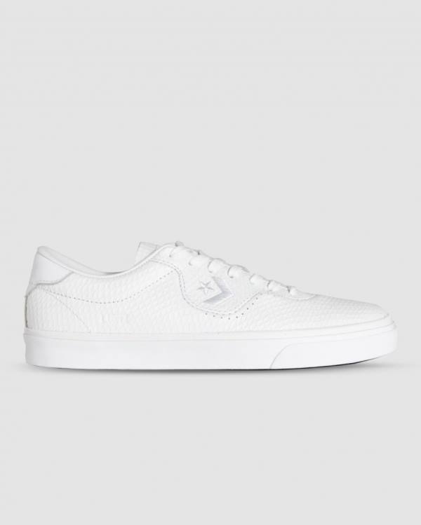 Zapatillas Bajas Converse CONS Louie Lopez Pro Cuero Tenis Blancas | CV-809BYA