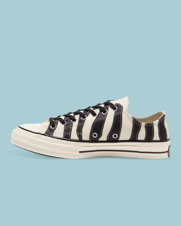 Zapatillas Bajas Converse Chuck 70 Archive Zebra Overlay Tenis Beige | CV-189IRG