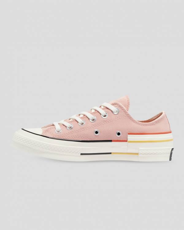 Zapatillas Bajas Converse Chuck 70 Colour Block Tenis Rosas | CV-128DFK