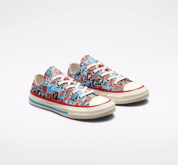 Zapatillas Bajas Converse Chuck 70 Frozen Treats Tenis Rojas Azules | CV-271HLX