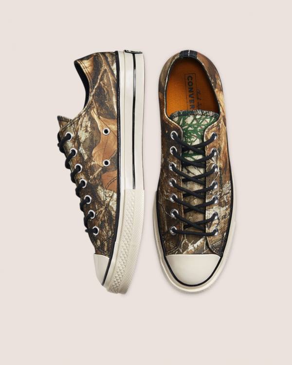 Zapatillas Bajas Converse Chuck 70 Realtree Edge Camo Print Utility Tenis Marrones | CV-567THS