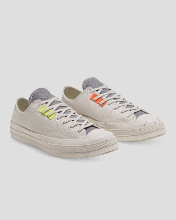 Zapatillas Bajas Converse Chuck 70 Renew Regrind Foxing Tenis Beige | CV-068EUQ