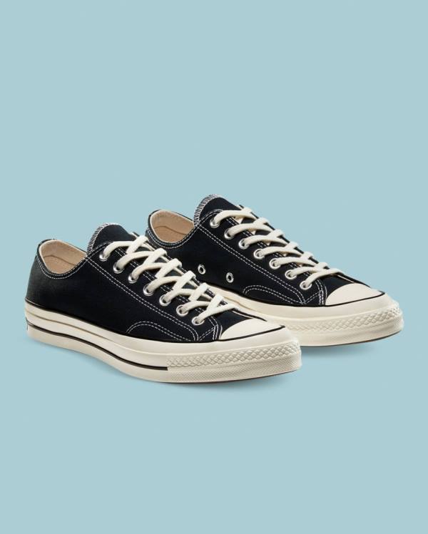 Zapatillas Bajas Converse Chuck 70 Tenis Negras | CV-836AUY