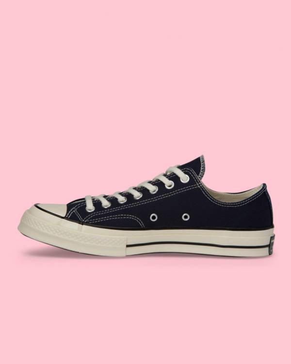 Zapatillas Bajas Converse Chuck 70 Vintage Lona Tenis Negras | CV-835RKJ