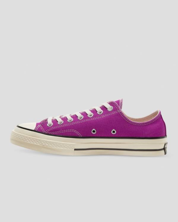 Zapatillas Bajas Converse Chuck 70 Vintage Lona Tenis Moradas | CV-846OPD