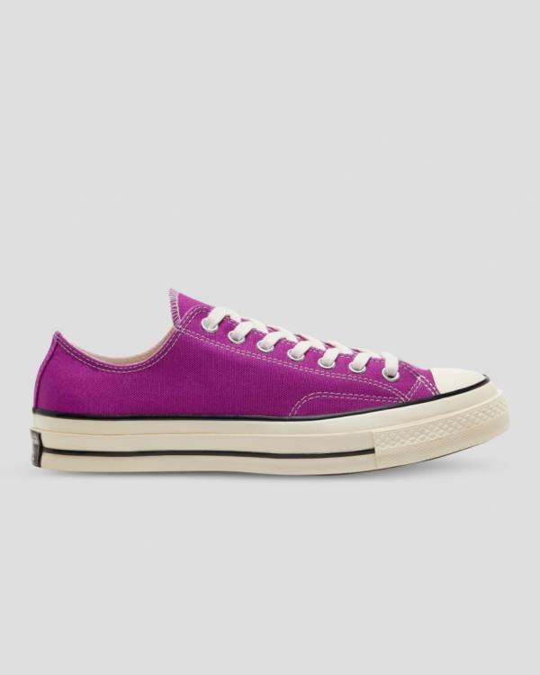 Zapatillas Bajas Converse Chuck 70 Vintage Lona Tenis Moradas | CV-925ESP