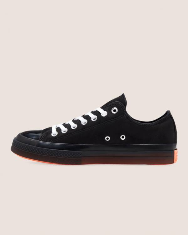 Zapatillas Bajas Converse Chuck Taylor All Star CX Stretch Gamuza Tenis Negras | CV-031HOG