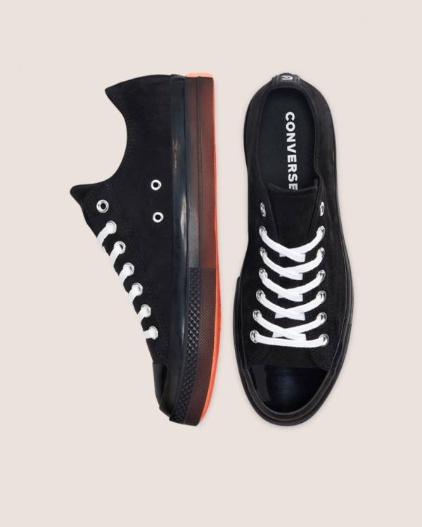 Zapatillas Bajas Converse Chuck Taylor All Star CX Stretch Gamuza Tenis Negras | CV-031HOG