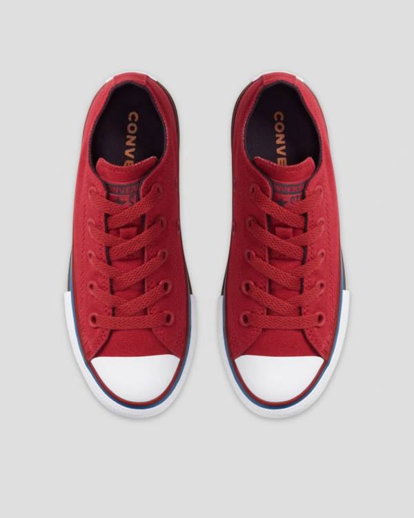 Zapatillas Bajas Converse Chuck Taylor All Star Multi Stripe Tenis Rojas | CV-056MWR