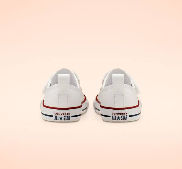 Zapatillas Bajas Converse Chuck Taylor All Star Easy-On Cuero Tenis Blancas | CV-068NEG