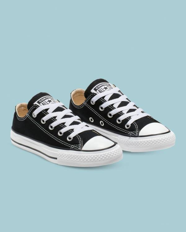 Zapatillas Bajas Converse Chuck Taylor All Star Tenis Negras | CV-124NBV