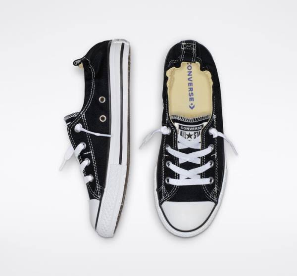 Zapatillas Bajas Converse Chuck Taylor All Star Shoreline Slip Tenis Negras | CV-128HUB