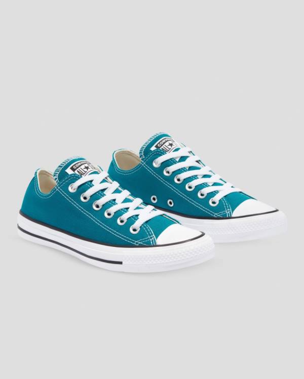 Zapatillas Bajas Converse Chuck Taylor All Star Seasonal Tenis Azules | CV-182AQB