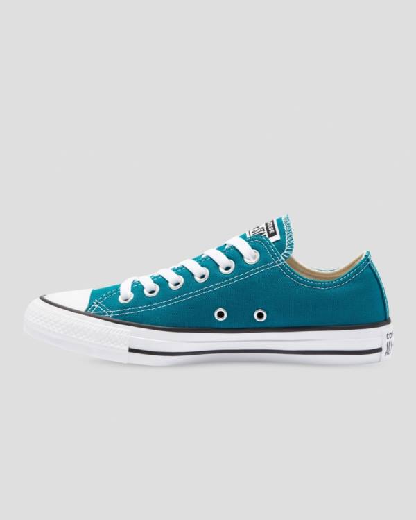 Zapatillas Bajas Converse Chuck Taylor All Star Seasonal Tenis Azules | CV-182AQB