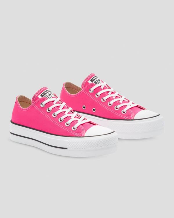 Zapatillas Bajas Converse Chuck Taylor All Star Lift Seasonal Colour Tenis Rosas | CV-270AOS