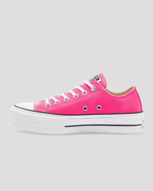 Zapatillas Bajas Converse Chuck Taylor All Star Lift Seasonal Colour Tenis Rosas | CV-270AOS